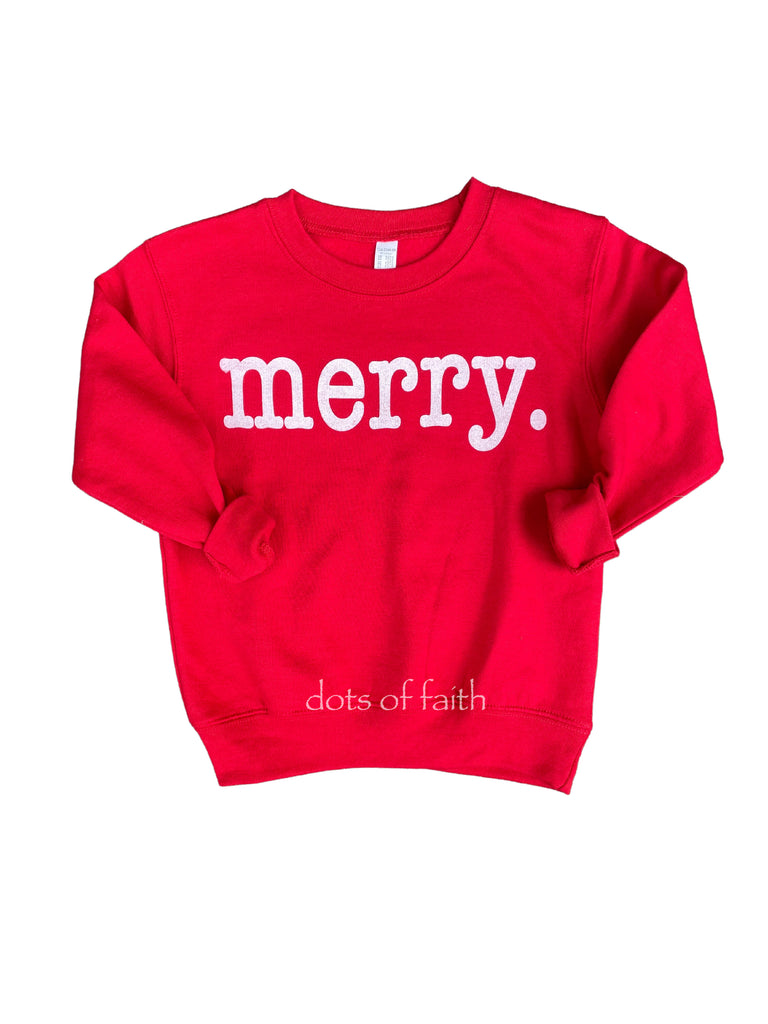 Be discount merry sweatshirt