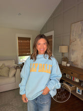 DILLY DALLY reversible mock BLUE fleece