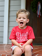 firetruck red BOYS shirt