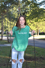 LOVE LIKE JESUS pocket green fleece