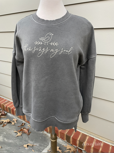 BIRD pocket grey fleece