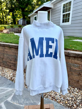 WWJD reversible mock ASH fleece