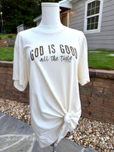 God is good Cream short sleeve