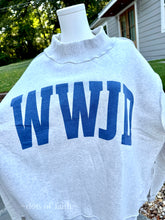 WWJD reversible mock ASH fleece