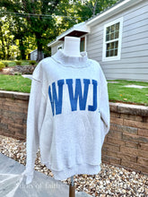 WWJD reversible mock ASH fleece